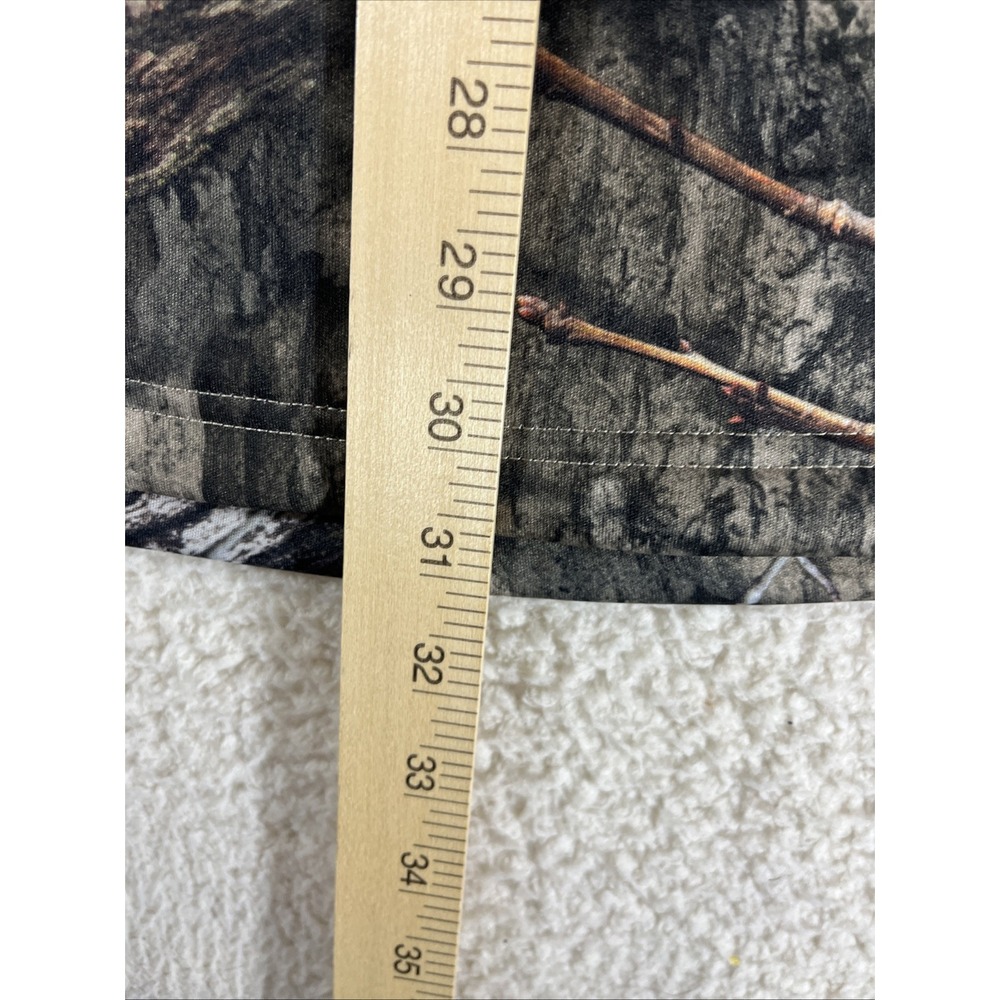 Men's Large 42/44 Mossy Oak Camo Tech Fleece Hoodie w/Face Gaiter NWT - Picture 9 of 16